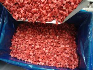 IQF Strawberry Dices or Frozen Strawberry Dices