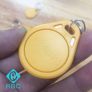 RFID Chip T5577 Compatible Keyfobs Tag with Laser Code