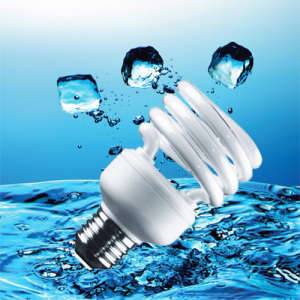 8W T2 Half Spiral Energy Saving CFL Lamp (BNFT2-HS-D)